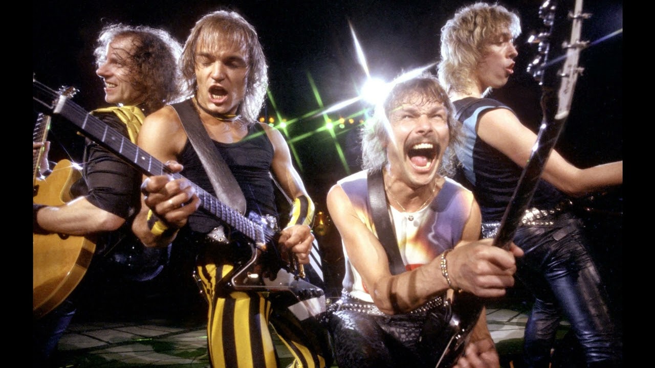 Scorpions Rock You Like A Hurricane minus for electric guitar